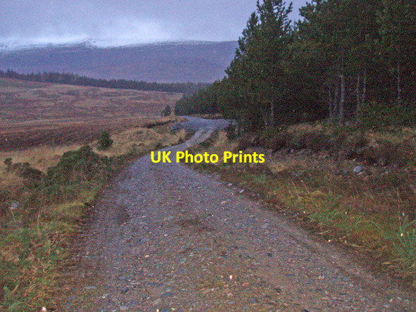 Photo 6"x4" Track, Leachd ri Grein Kinloch Loggan c2009