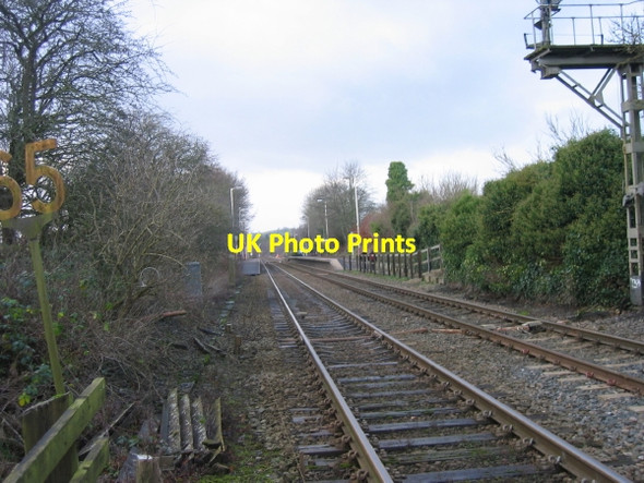Photo 6"x4" Newcastle to Carlisle railway line Bardon Mill c2009