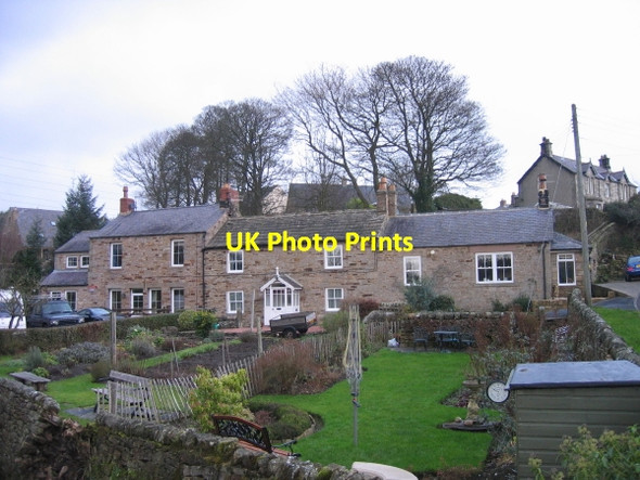 Photo 6"x4" Cottages above the Chainley Burn at Westwood Birkshaw\/NY7765 c2009