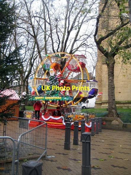 Photo 6"x4" German Christmas market (5) Wakefield\/SE3320 c2009
