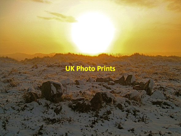 Photo 6"x4" Newburgh: bronze age burial cairn Newburgh\/NJ9925 c2009