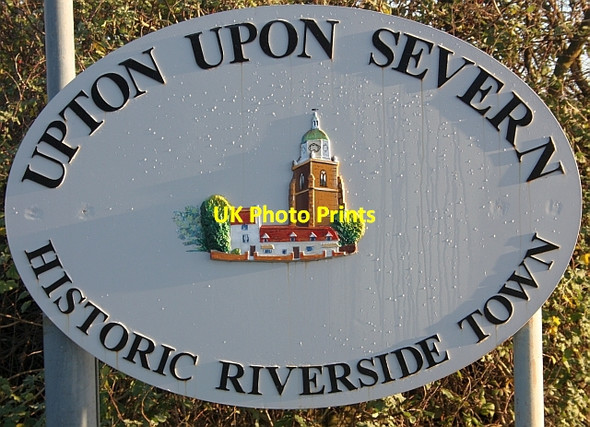 Photo 6"x4" Upton city limits Tunnel Hill\/SO8440 c2009