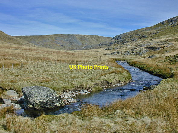 Photo 6"x4" The Afon Hengwm Banc Llechwedd-mawr c2002