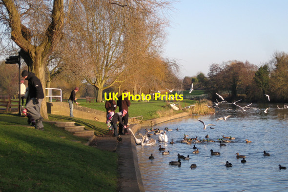 Photo 6"x4" Christmas Day 2009, St Nicholas Park, Warwick Warwick c2009