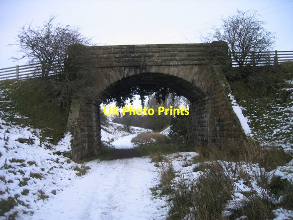 Photo 6"x4" Old Railway Bridge near Coanwood Rowfoot c2009