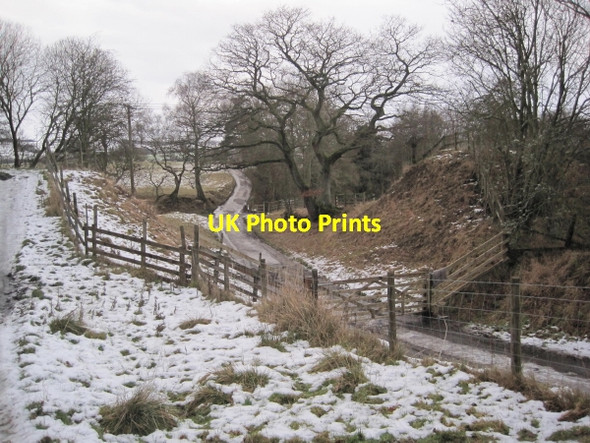 Photo 6"x4" Road to Wark Wark\/NY8677 c2009