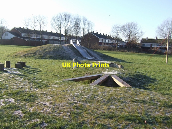 Photo 6"x4" Graiseley Mound - Children's Play Area Wolverhampton c2010