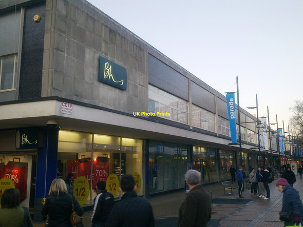 Photo 6"x4" Bhs store, Bridge Street, Swindon Swindon\/SU1685 c2010