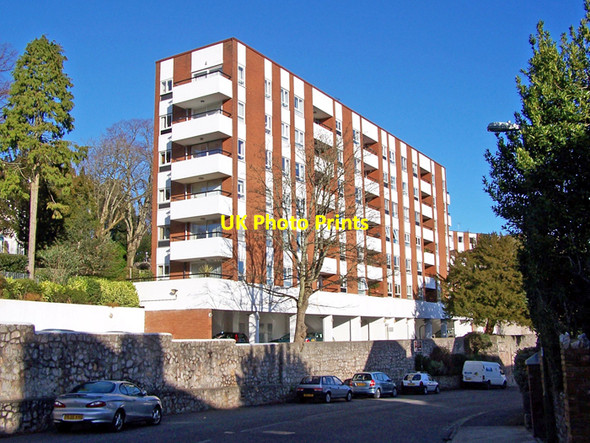 Photo 6"x4" Ilsham House flats, Torquay Torquay c2010