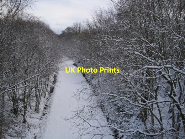 Photo 6"x4" Consett and Sunderland Railway Path Stanley\/NZ1952 c2010