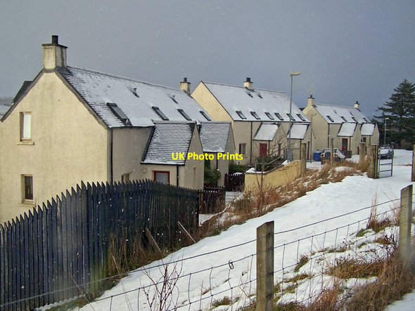 Photo 6"x4" Houses in Dunvegan Dunvegan c2010