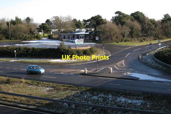 Photo 6"x4" Haldon Chalets caf\u00c3\u00a9 by the A380 Kenn\/SX9285 c2010