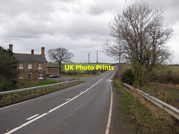 Photo 6"x4" B1211 near Brocklesby Station Ulceby\/TA1014 c2009