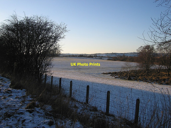 Photo 6"x4" Fields near Allt-ddu, Cors Caron Nature Reserve Swyddffynnon c2010