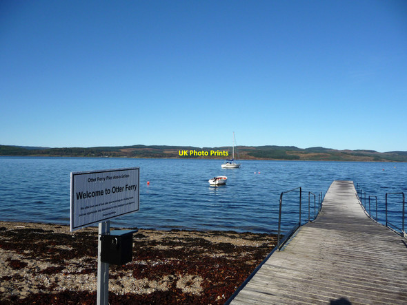 Photo 6"x4" Modern Pier at Otter Ferry Otter Ferry c2009