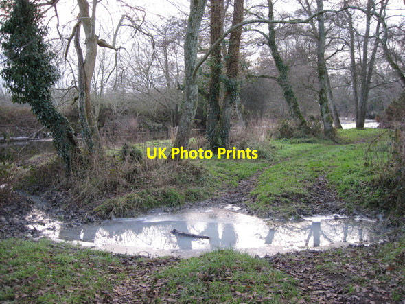 Photo 6"x4" Milky outflow below Clay Lane quarry Chudleigh Knighton c2010