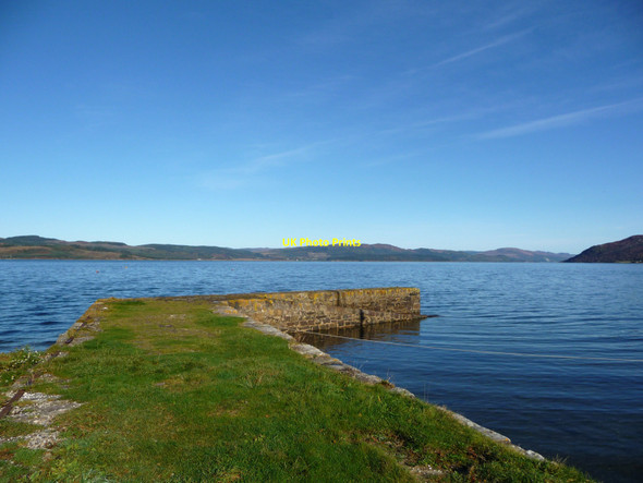 Photo 6"x4" Old Jetty at Otter Ferry Otter Ferry c2009