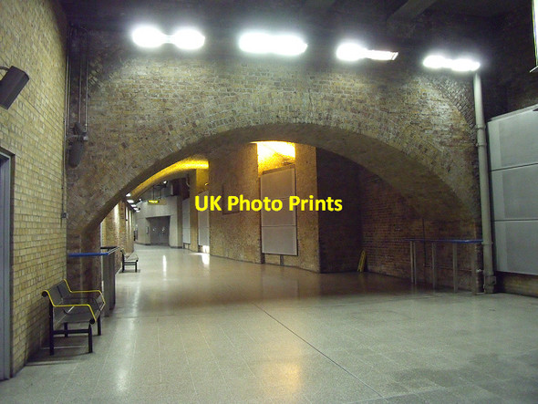 Photo 6"x4" Waterloo station: undercroft  London c2010