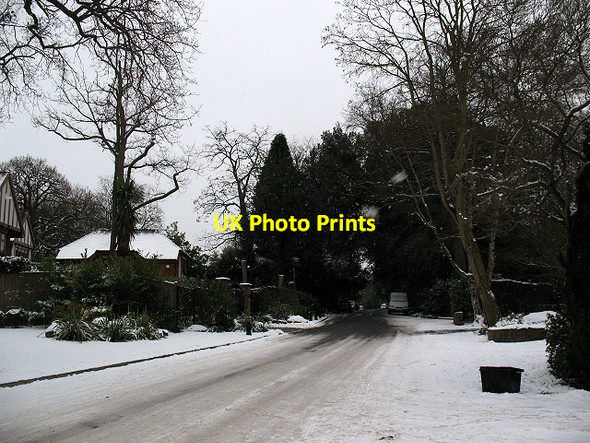 Photo 6"x4" Kemnal Road, Chislehurst Foxbury c2010