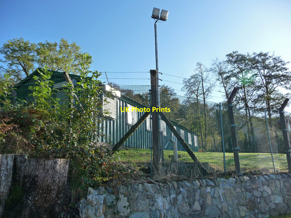 Photo 6"x4" Control building at Loch Fyne Noise Range Creggans c2009