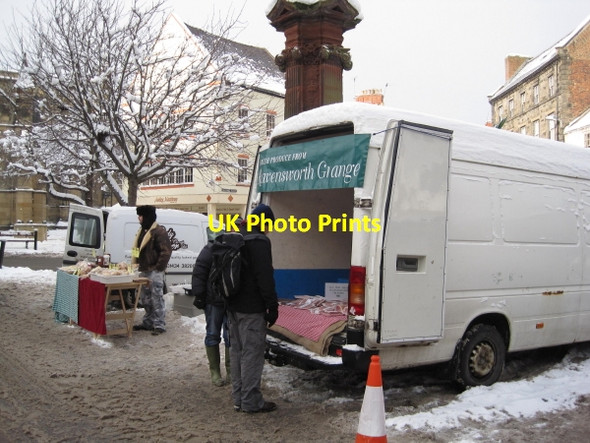 Photo 6"x4" Hexham Farmer's Market Hexham c2010