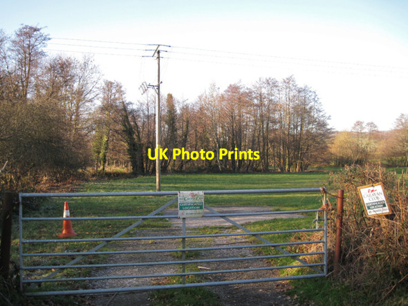 Photo 6"x4" Camping field by the River Bovey Heathfield\/SX8376 c2010