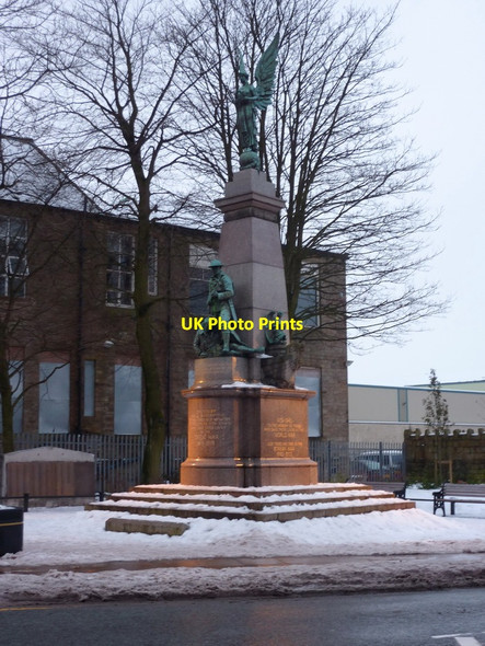 Photo 6"x4" Oswaldtwistle, War Memorial Oswaldtwistle c2010