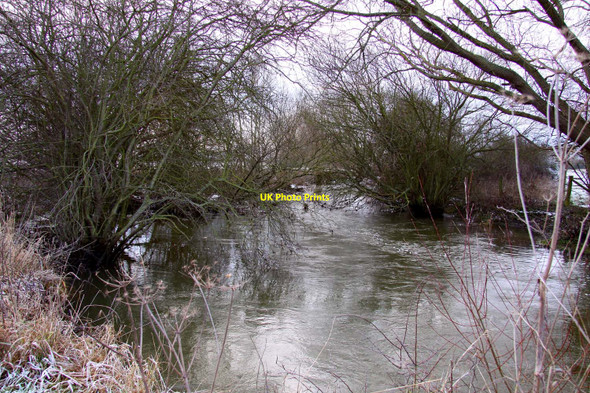 Photo 6"x4" The River Thame at Brookhampton Brookhampton\/SU6098 c2010