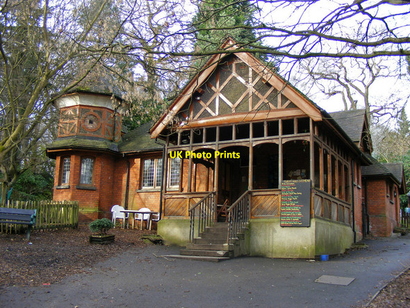 Photo 6"x4" Lodge Cafe in Queen's Wood Hornsey c2009