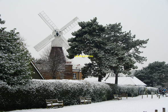 Photo 6"x4" Wimbledon Common Windmill Putney Heath c2010 P2