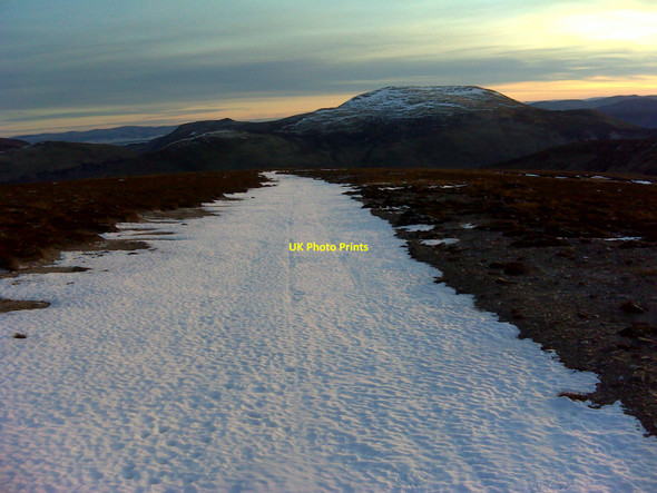 Photo 6"x4" Track on Meall na Moine Meall na Moine\/NN7735 c2009