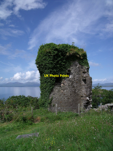 Photo 6"x4" Dunollie Castle Oban\/NM8630 c2009