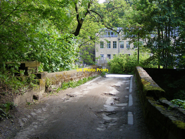 Photo 6"x4" Crow Nest Bridge Hebden Bridge c2009