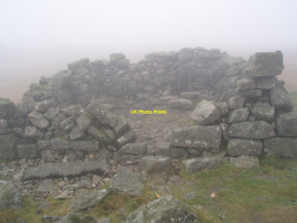 Photo 6"x4" The shelter cairn on the summit of Cairnsmore of Fleet Meikle Mulltaggart c2009