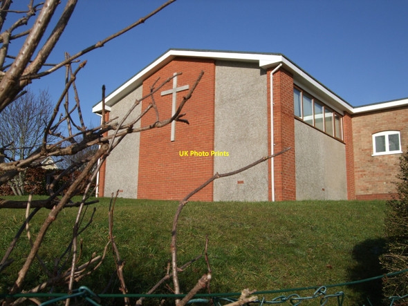 Photo 6"x4" St Patrick's Church Woodingdean c2010
