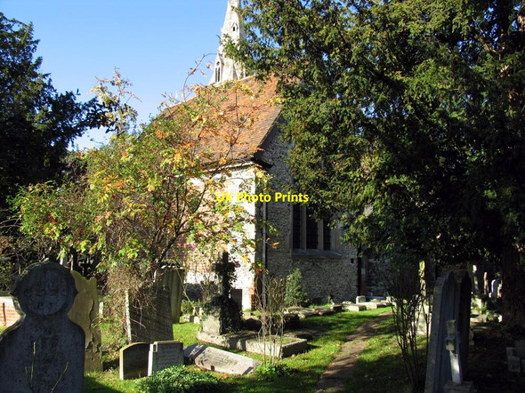 Photo 6"x4" The Lumley Chapel, Cheam Sutton\/TQ2564 c2005