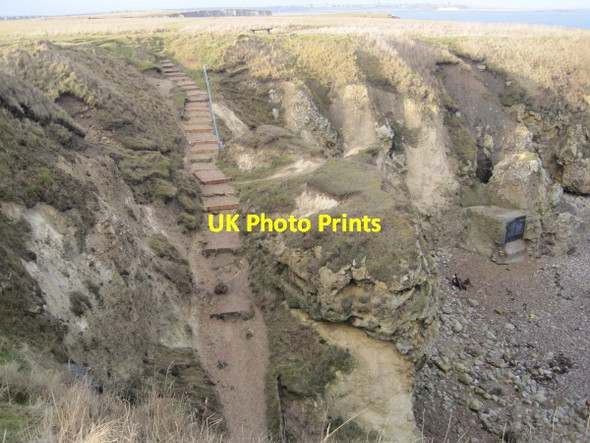 Photo 6"x4" Steps into Man Haven Horsley Hill c2010