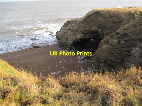 Photo 6"x4" Sea Arch near Marsden Bay Horsley Hill c2010