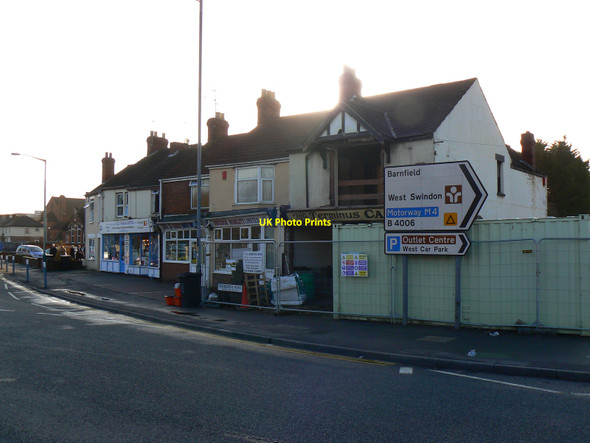 Photo 6"x4" Shops, Rodbourne Road, Swindon Even Swindon c2010