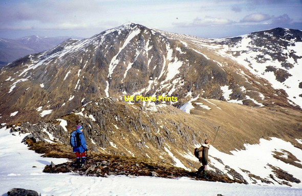 Photo 6"x4" Creagan Toll an Lochain An Garbh-choire\/NH1434 c1991