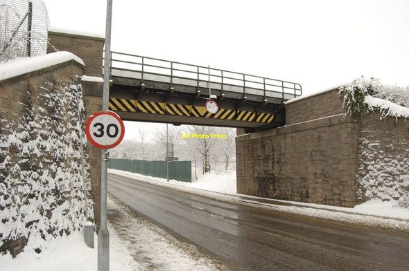 Photo 6"x4" Railway Bridge over Farburn Terrace, Dyce Dyce c2009