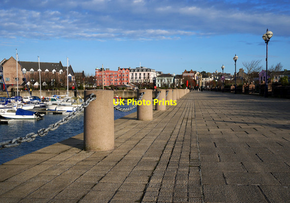 Photo 6"x4" Path by Bangor Marina Bangor\/J5081 c2010