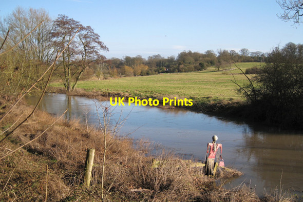 Photo 6"x4" River Sowe and Motslow Hill Stoneleigh\/SP3372 c2010