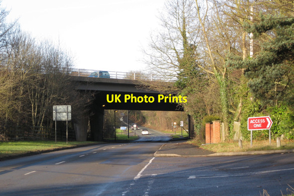 Photo 6"x4" A46 bridges St Martin's Road B4113 at Finham Baginton c2010