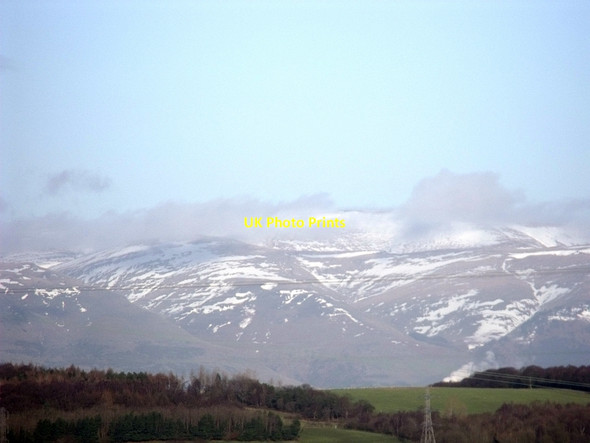 Photo 6"x4" The Ochill Hills Denny c2010