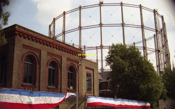 Photo 6"x4" Cambridge pumping station Cambridge\/TL4658 c2003