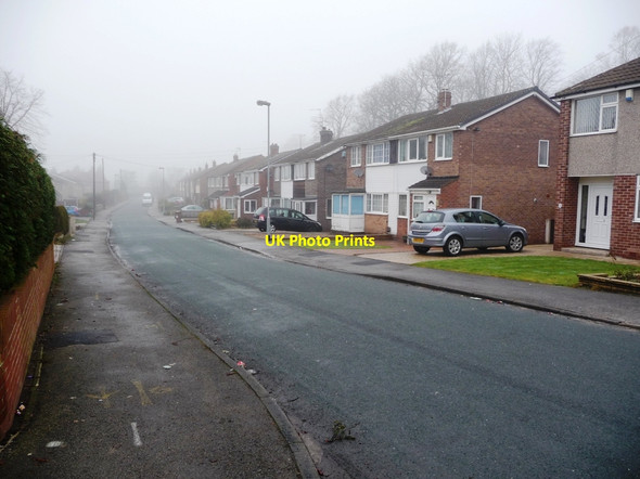 Photo 6"x4" Looking north-west down Ashdene Avenue Windmill Hill\/SE3818 c2010