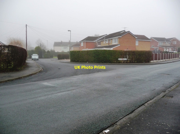 Photo 6"x4" The junction of two different parts of Brand Hill Drive Windmill Hill\/SE3818 c2010
