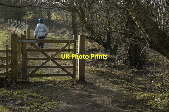 Photo 6"x4" Footpath by-pass Cabus c2010