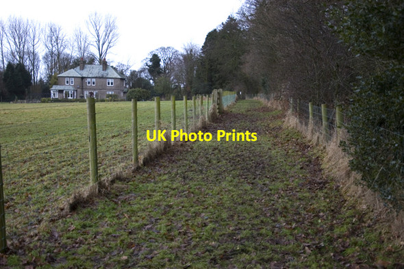 Photo 6"x4" Footpath to All Saints Church Barnacre Calder Vale c2010